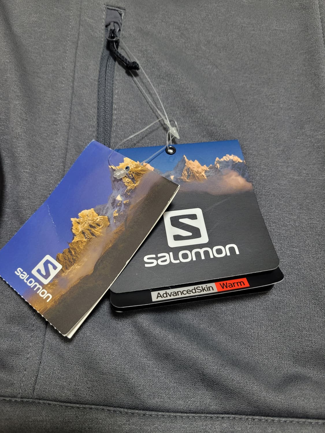 새상품) 살로몬 Cruz FZ 2 fleece 기모 집업 S 상품이미지5