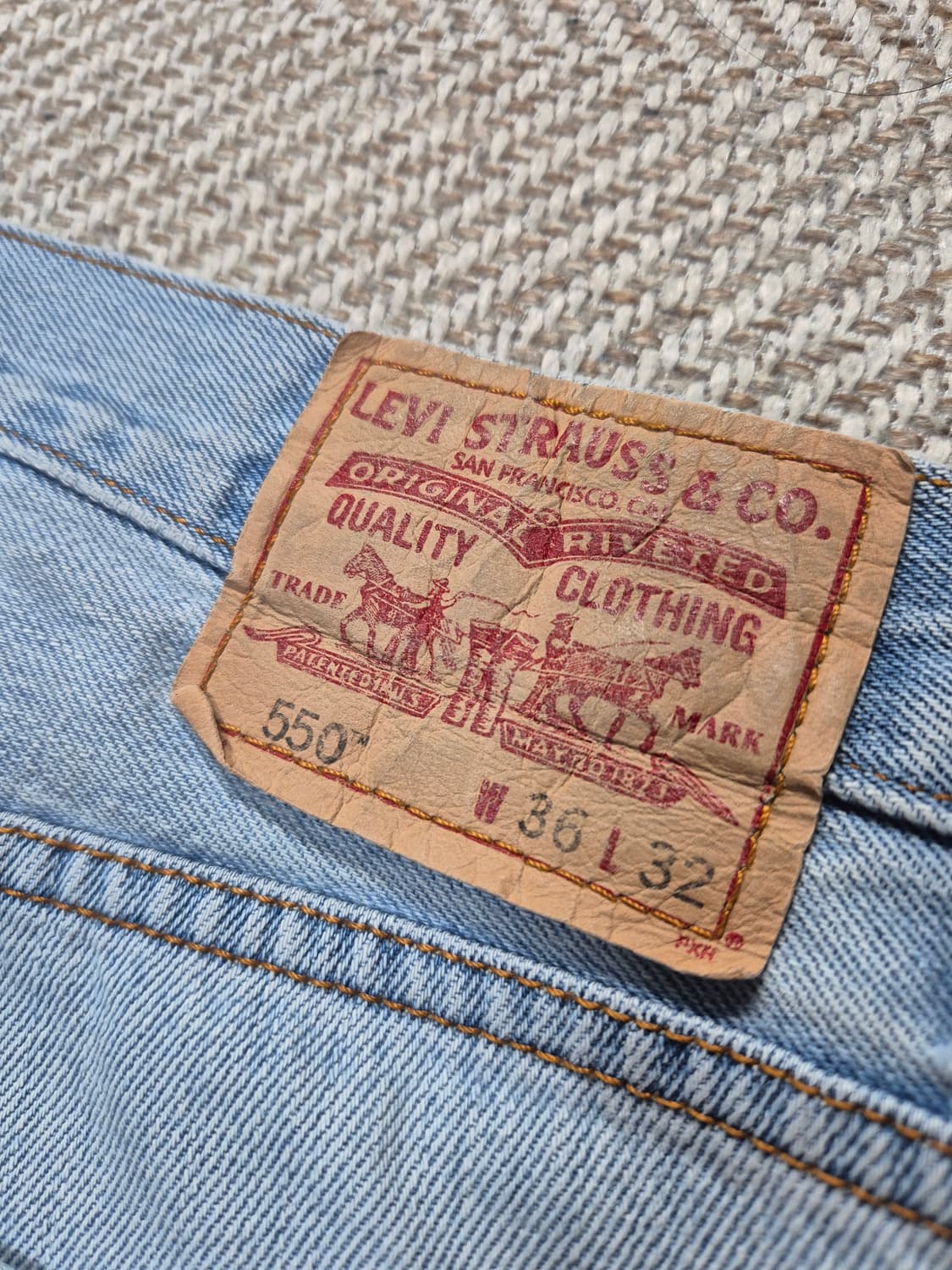 리바이스 550 w36 (A12) 상품이미지6