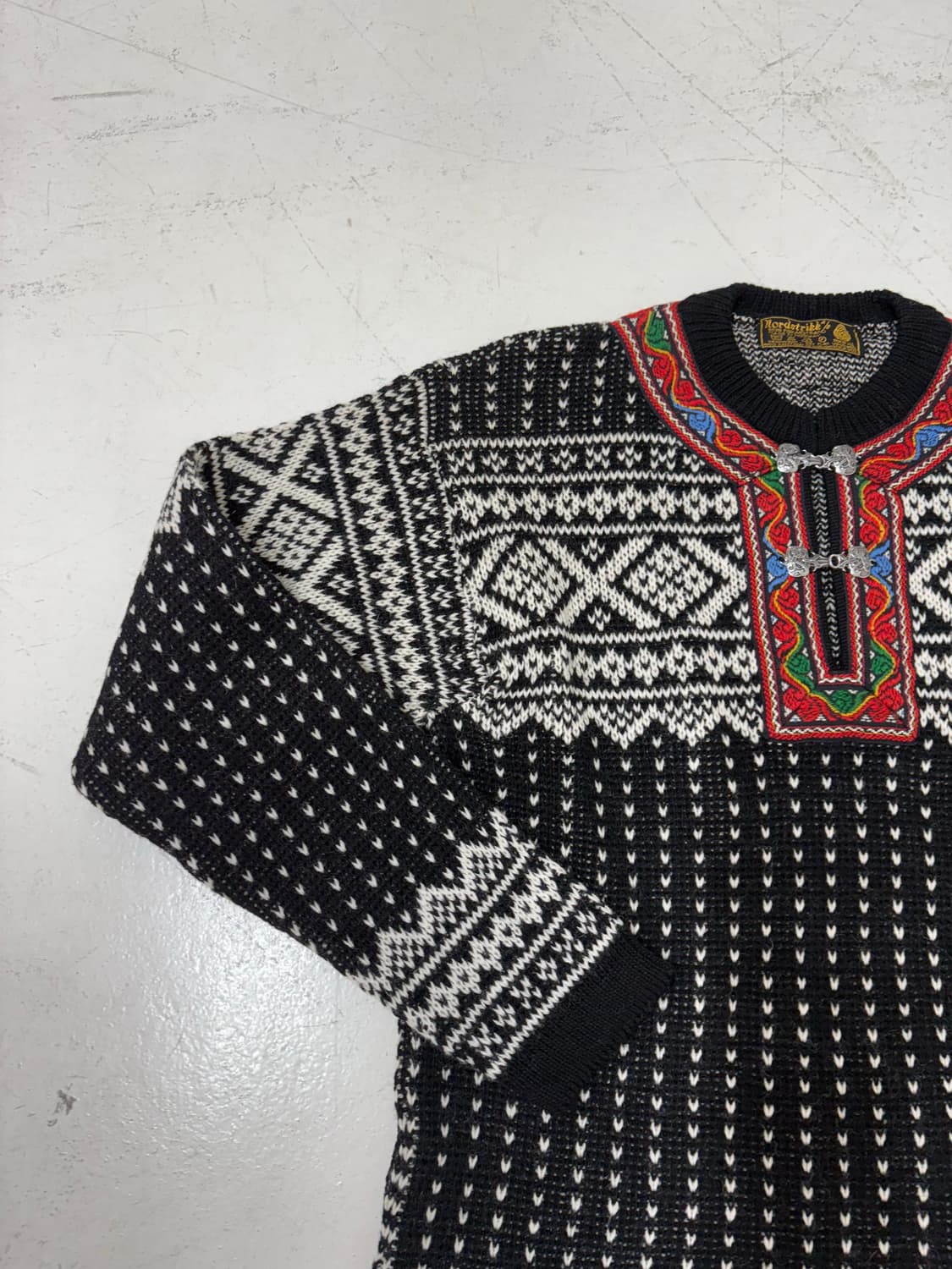 70-80‘s vtg Nordstrikk wool Sweater. 상품이미지2