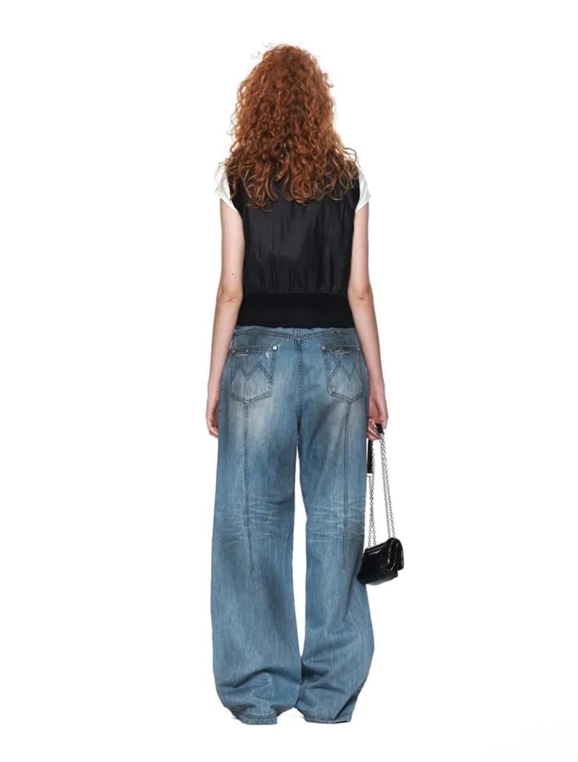 마뗑킴 니트 패딩조끼 니트 포인트 하이넥 조끼 패딩 상품이미지7