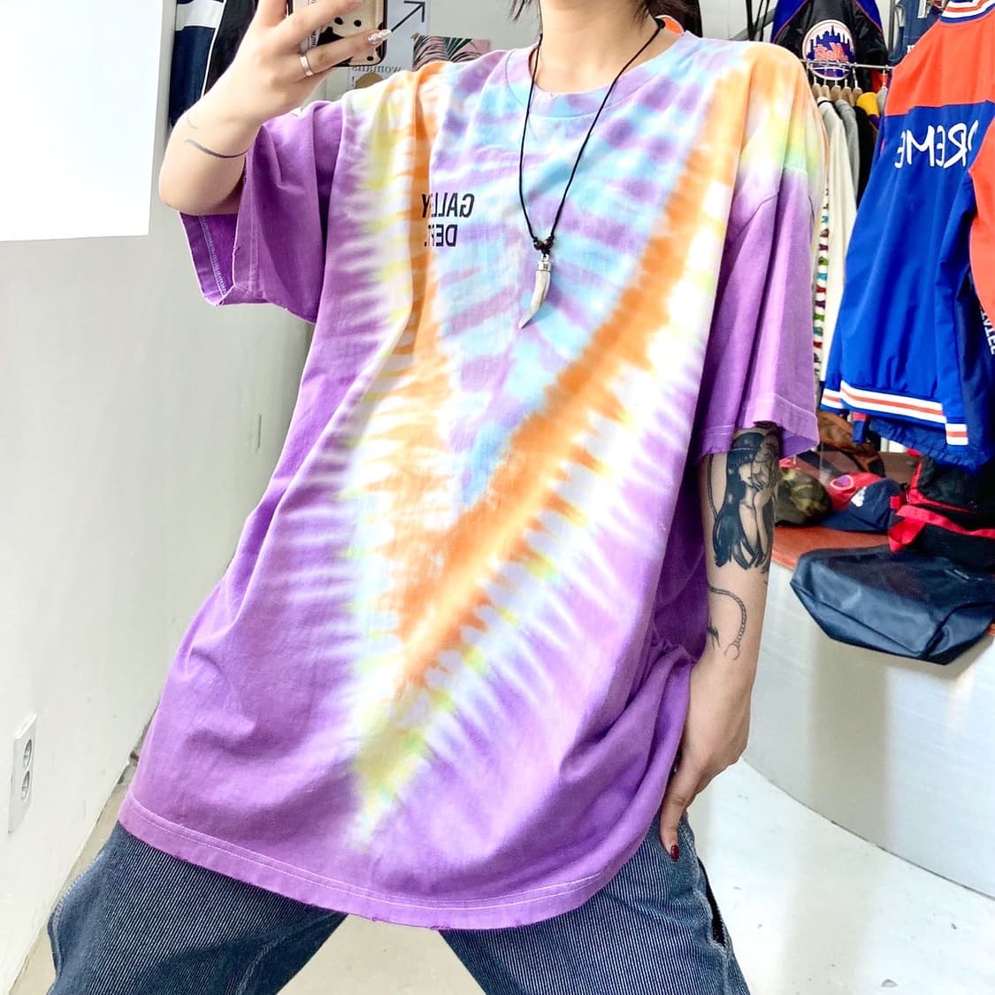 갤러리 디파트먼트 말리 타이다이 티셔츠 상품이미지3