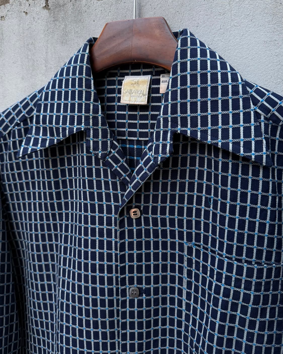 빈티지 오픈 카라 셔츠 상품이미지2