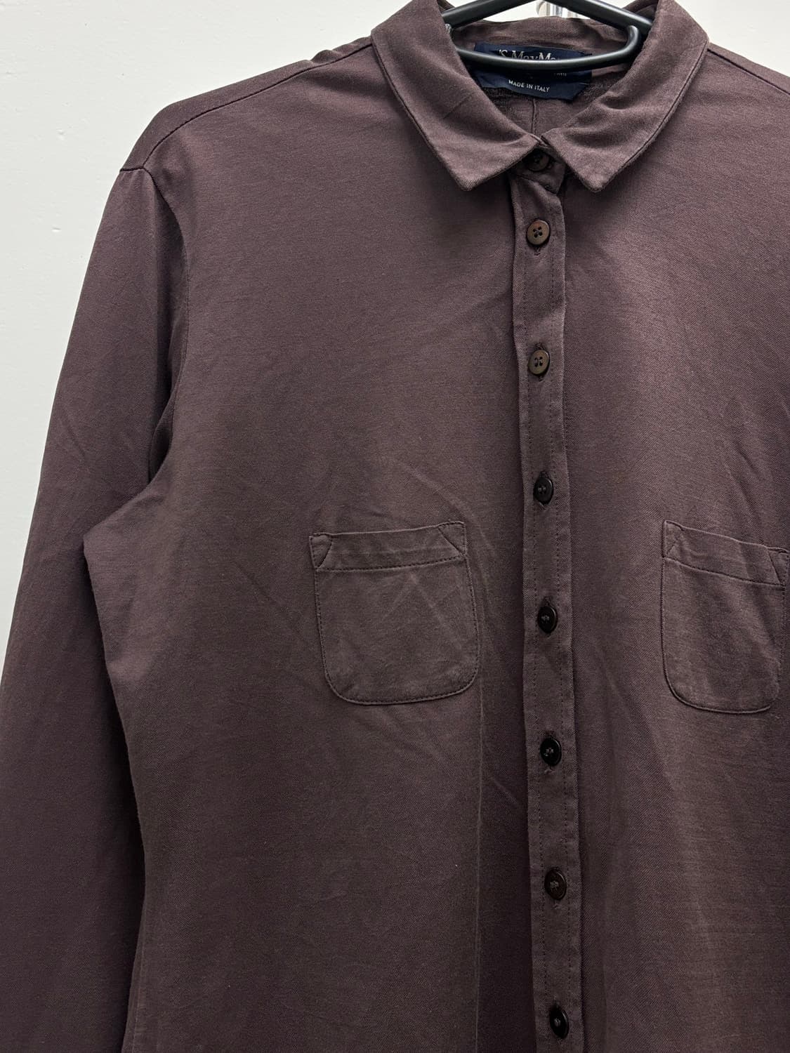 빈티지 막스마라 브라운 셔츠 상품이미지6