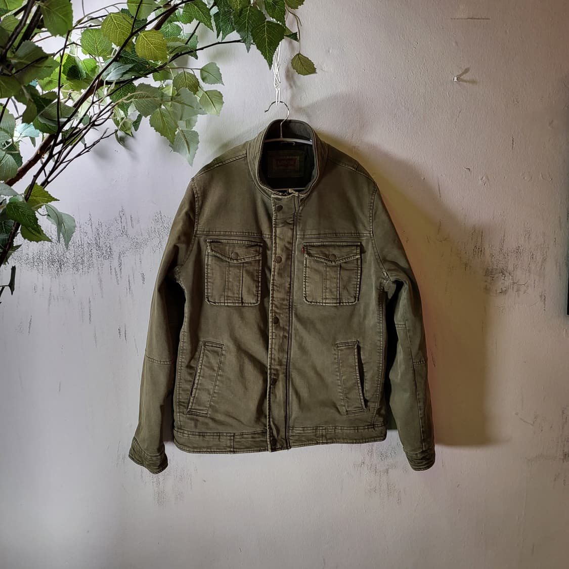 리바이스 데님 자켓 (M) 상품이미지1