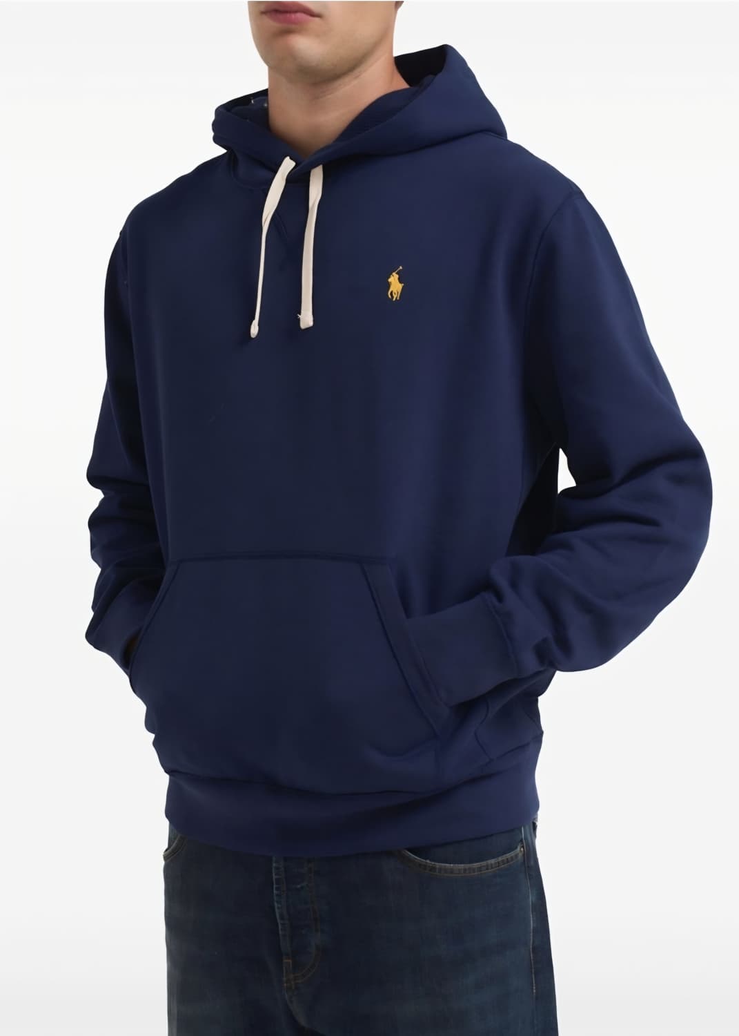 (새상품)폴로 랄프로렌 노란 로고 기모 후드티 XL 상품이미지2