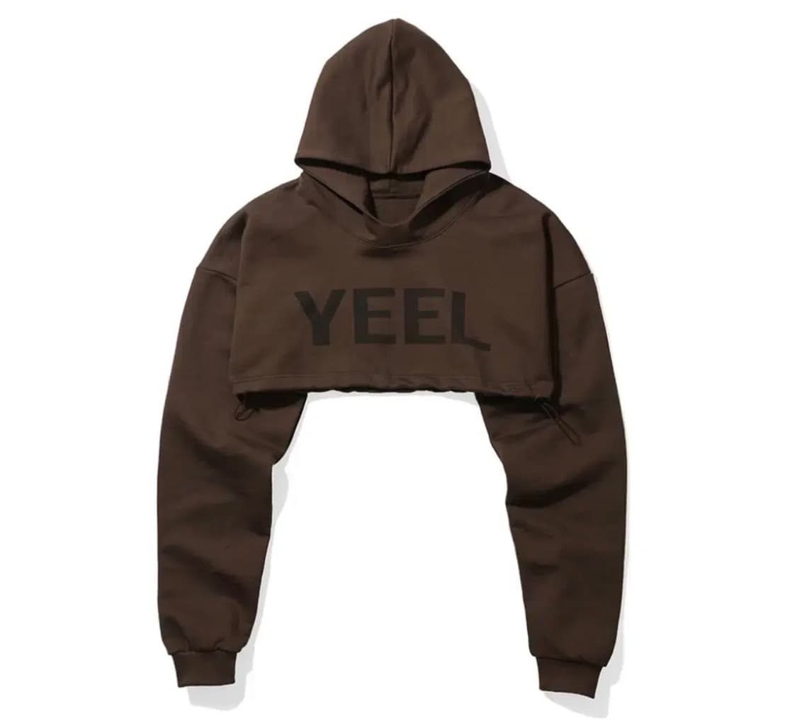 Yeel 크롭 후드티 상품이미지1