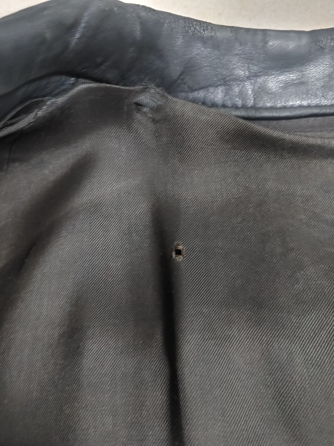 50s 빈티지 싱글라이더 자켓 상품이미지5