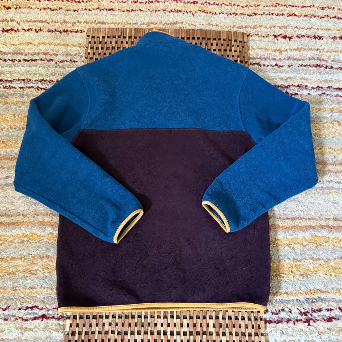 12FW 파타고니아 신칠라 스냅-T 블루/버건디 상품이미지3