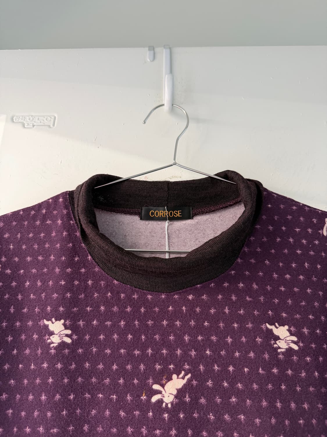 일본빈티지 퍼플레빗 레이어드 탑 상품이미지7