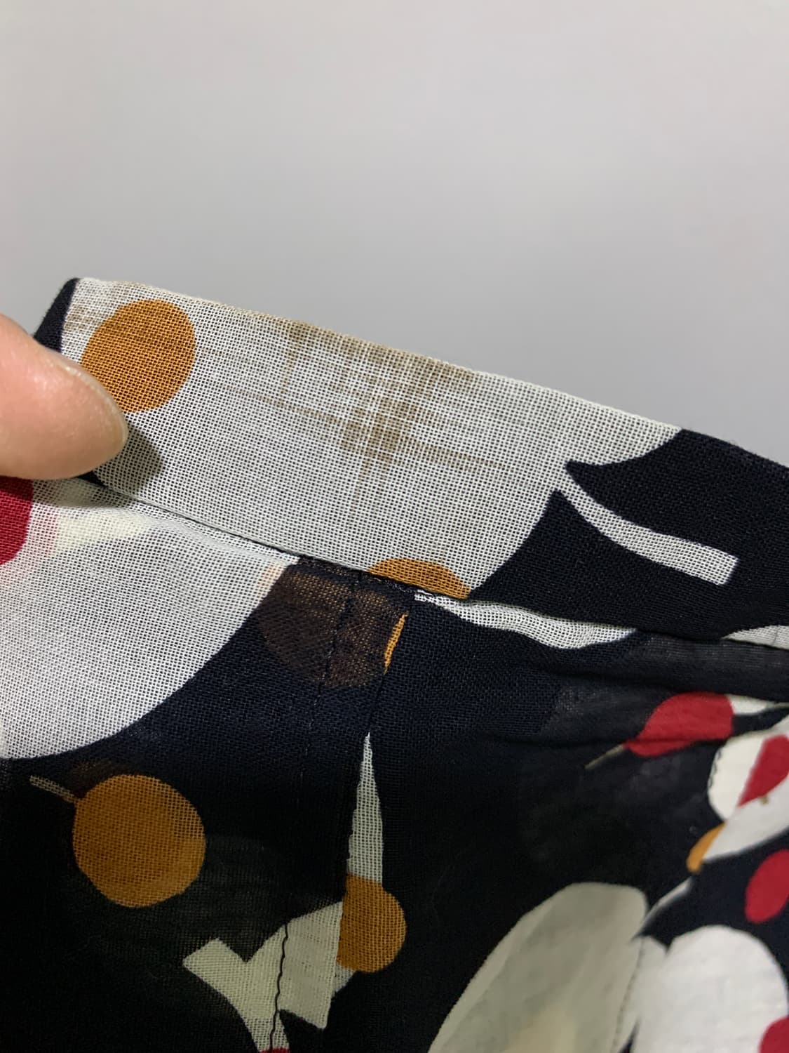 일본 빈티지 패턴 스커트  상품이미지4