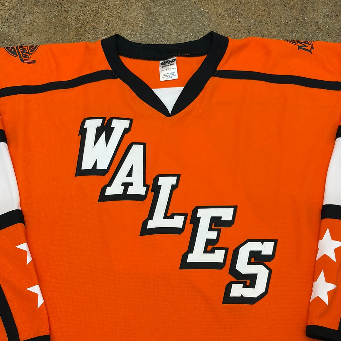 00s Made in canada 미국 빈티지 웨일즈 아이스하키 져지 상품이미지4
