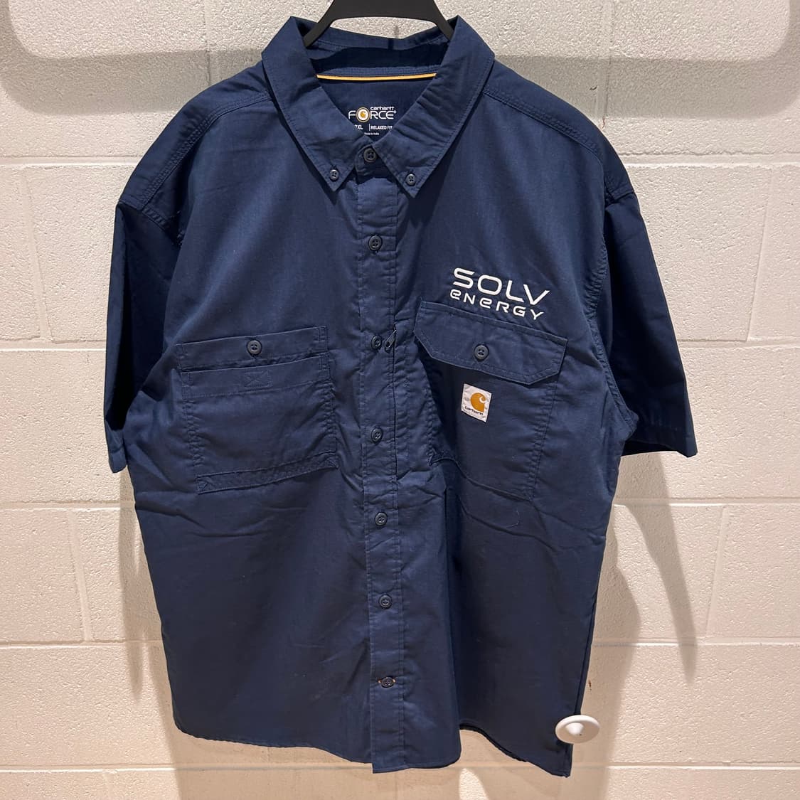 Carhartt Relaxed Fit Navy Shirts 상품이미지1