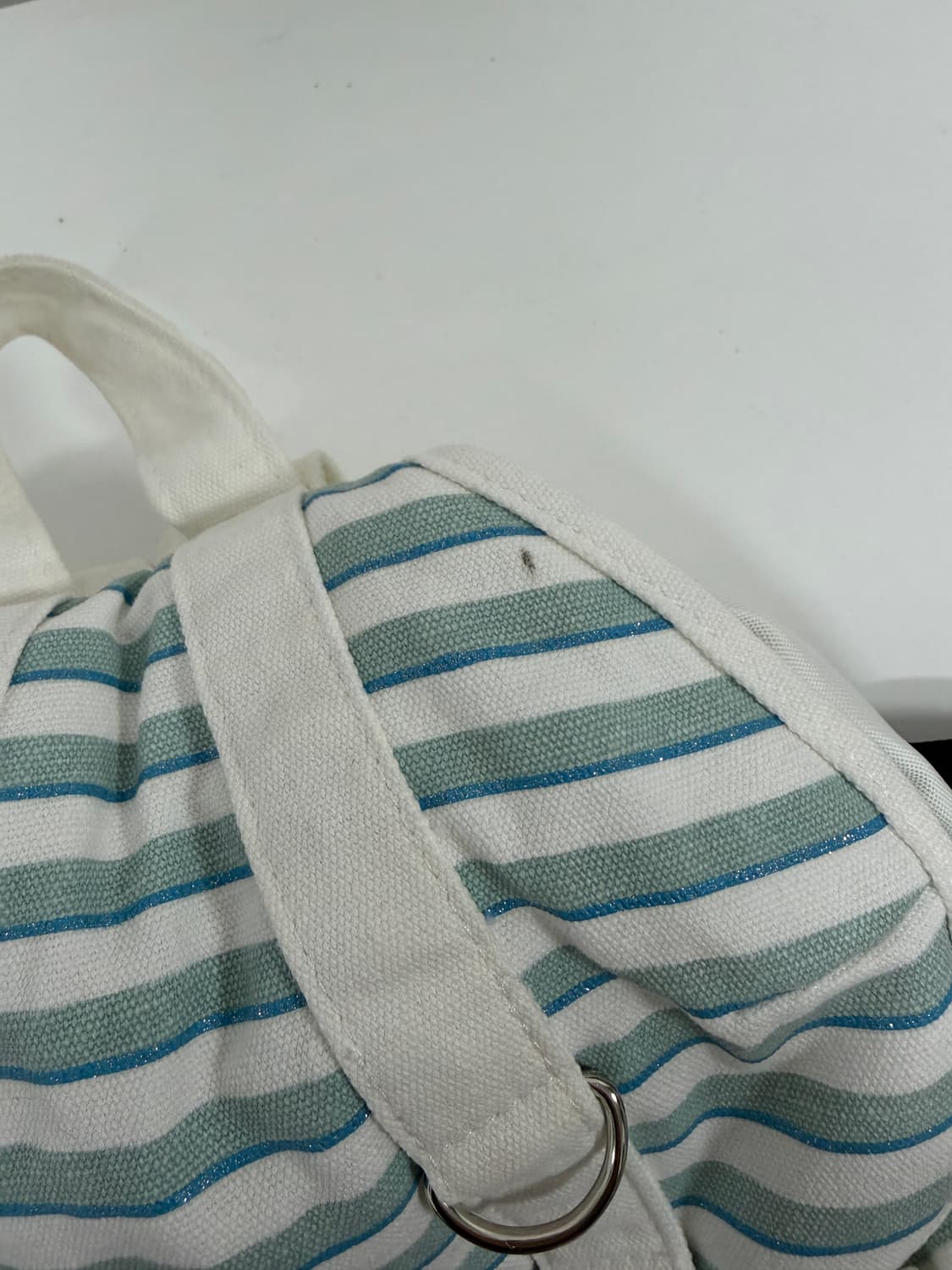 빈티지 스트라이프 백팩 상품이미지5