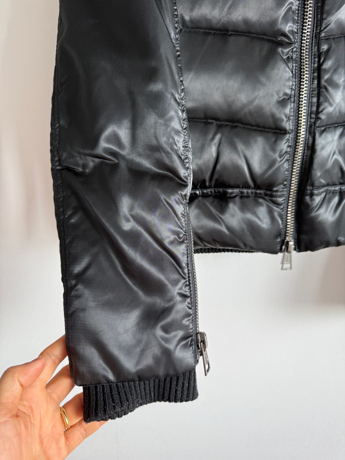 AKM 이중지퍼 라이더 다운 패딩(LAMPO ZIP) 상품이미지5