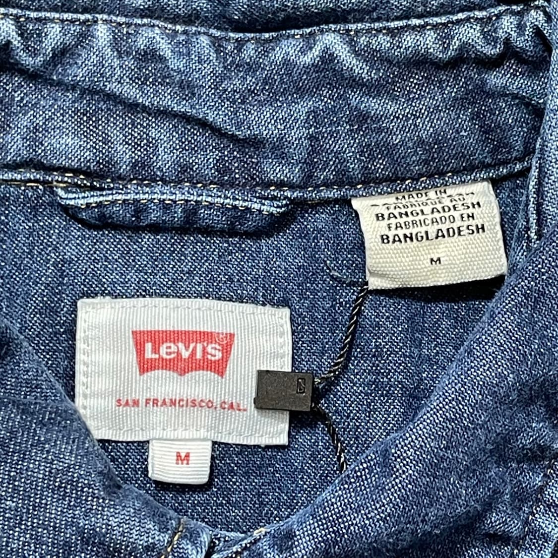 (M) Levi's 리바이스 코튼 데님 셔츠 상품이미지6
