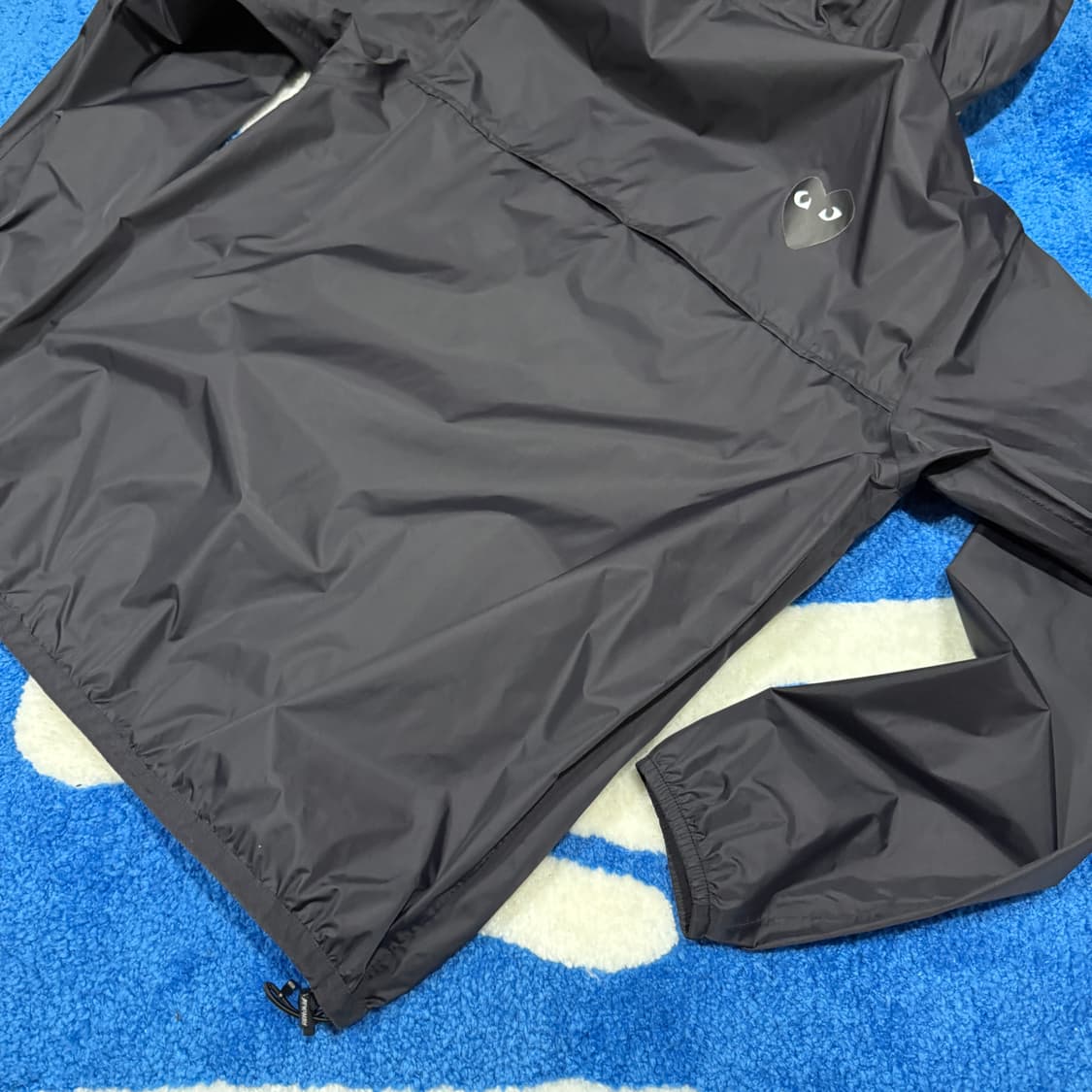 K-Way x 꼼데가르송 블랙 바람막이 상품이미지5