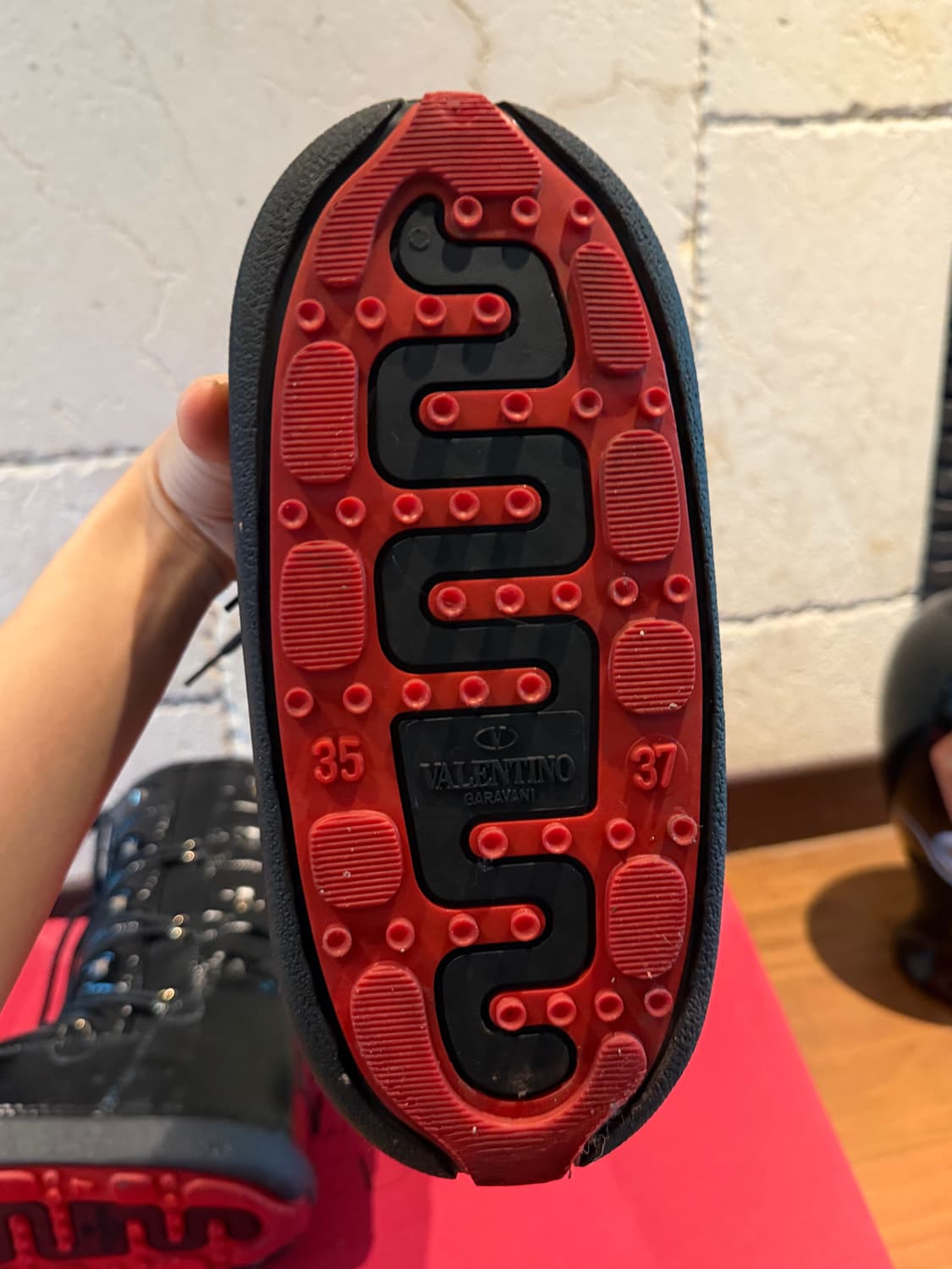 Valentino 스터드 문 부츠 37 / (박스,더스트백포함) 상품이미지5