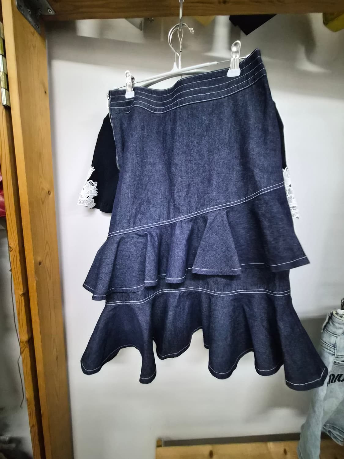 질샌더 레이스 골지티  폴로랄프로렌 데님스커트 상품이미지10