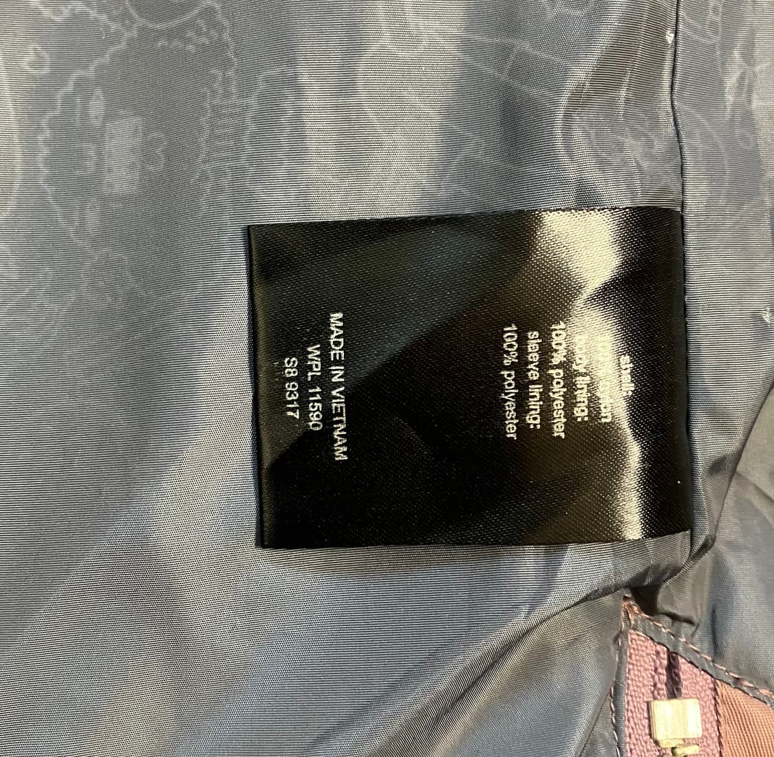 Mauve nylon coach jacket 상품이미지5