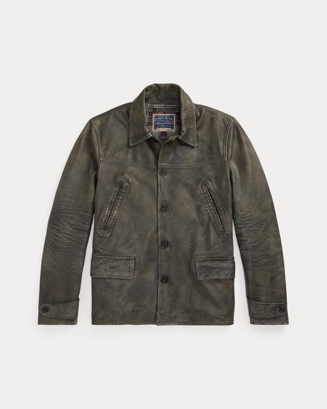 RRL 더블알엘 25FW 인디고 레더 카코트 S사이즈 새상품 상품이미지1