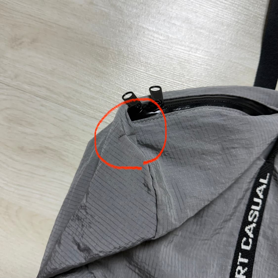 헤리티지플로스 스포츠 짐 백 그레이 상품이미지7