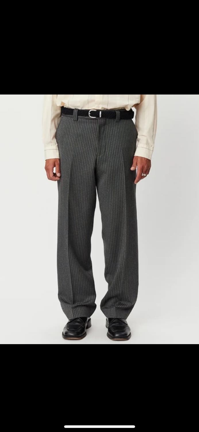 Mfpen 엠에프펜 울 스트라이프 팬츠 상품이미지2