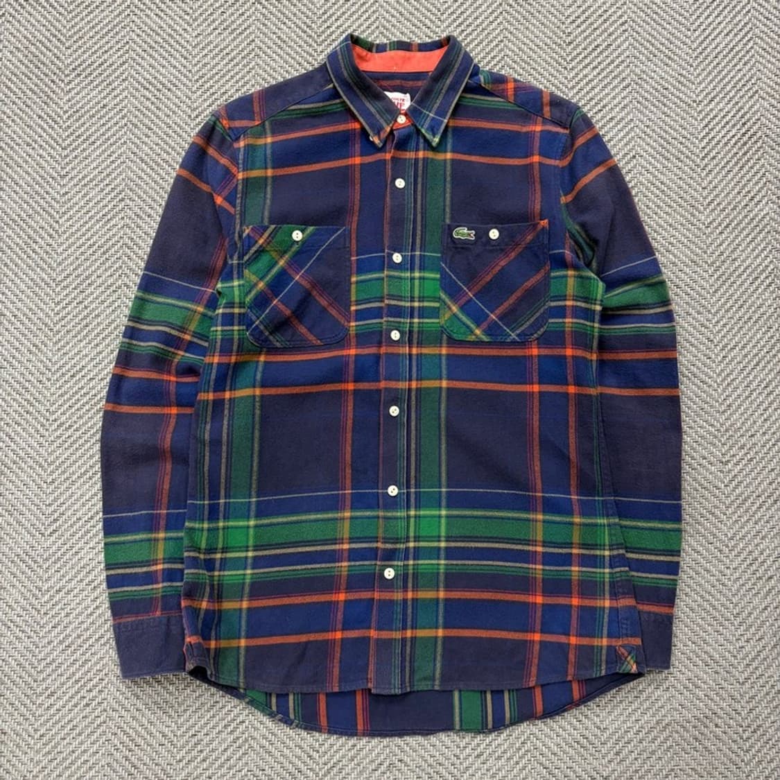 라코스테 체크 셔츠 v2363 상품이미지1