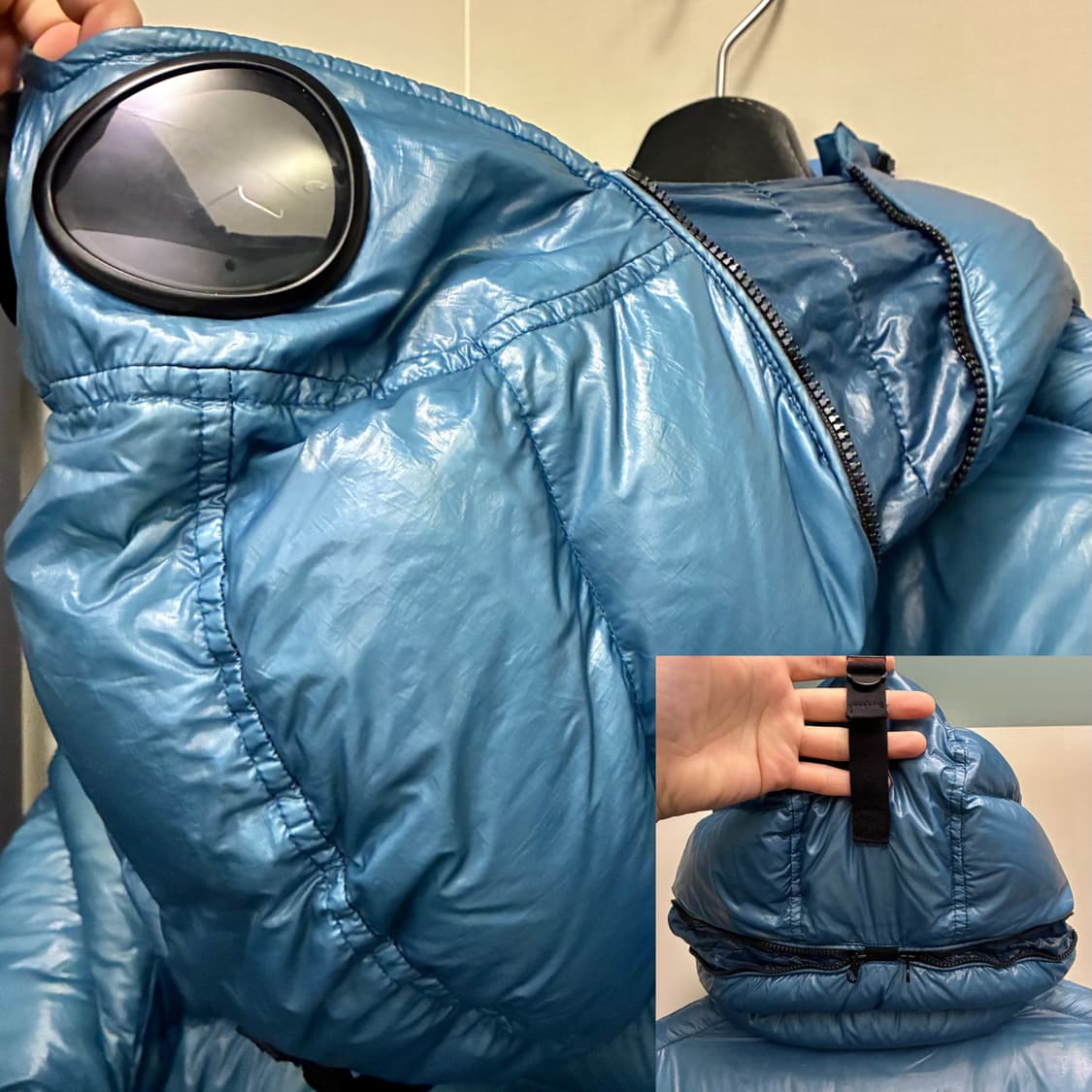 (100)19FW CP컴퍼니 D.D 쉘 푸퍼 고글 다운 패딩점퍼 상품이미지7