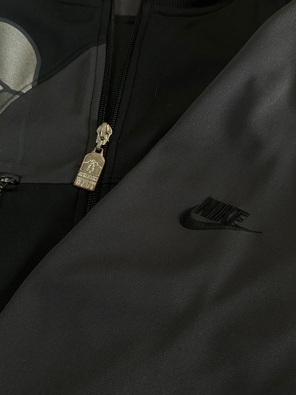 00s 나이키 NIKE 어슬레틱 웨스트 배색 트랙탑 져지 블랙 상품이미지3