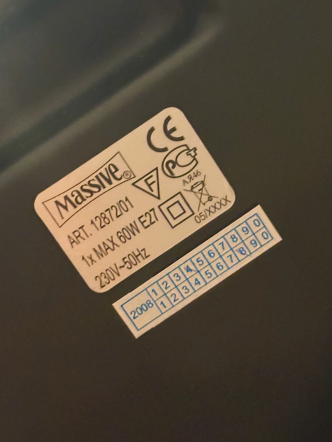 00‘s 벨기에 Massive 빈티지 테이블 조명 멤피스 스타일 램프 상품이미지10