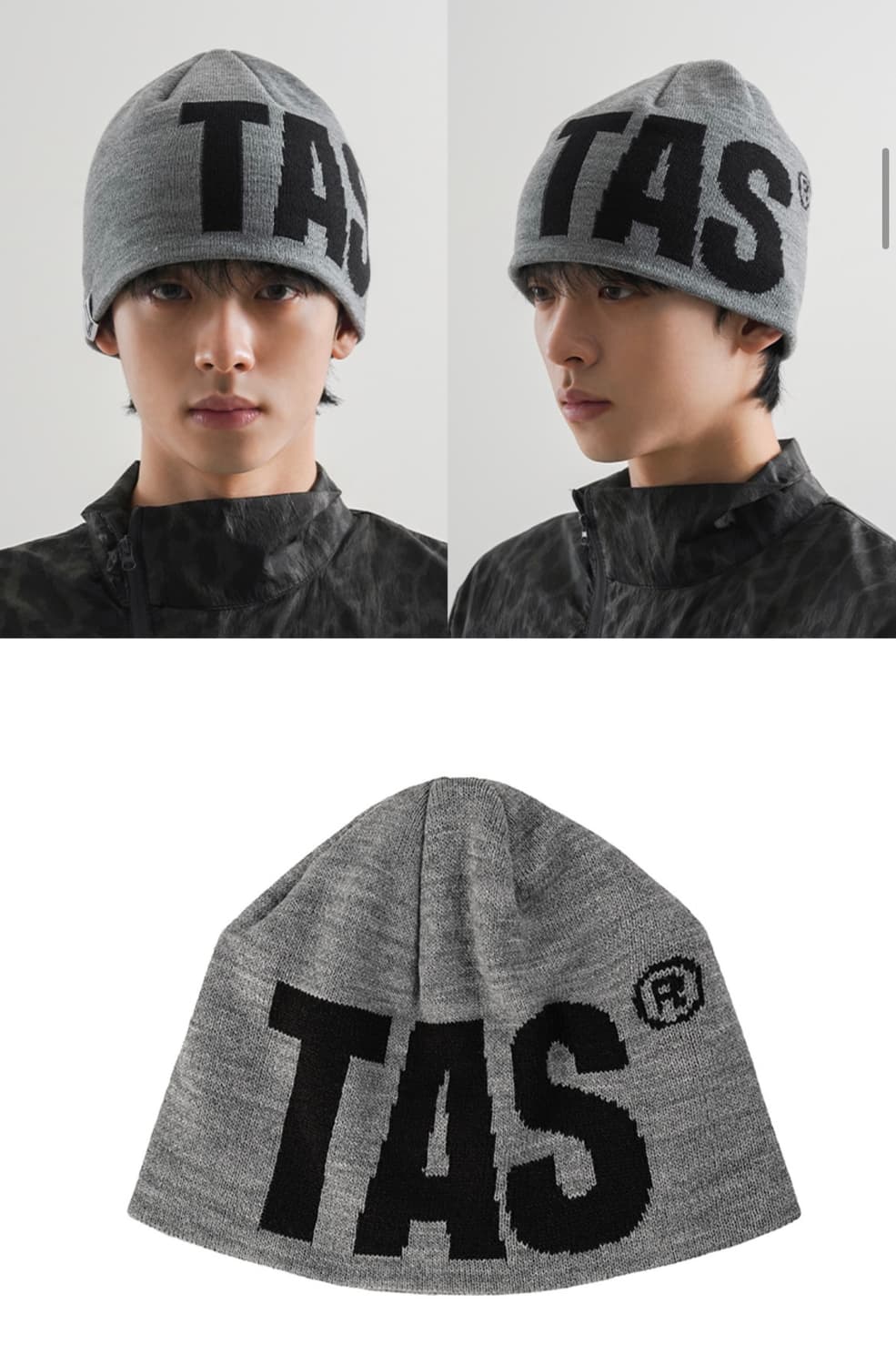 TAS 디아더생츄어리 자카르 로고 비니 상품이미지1