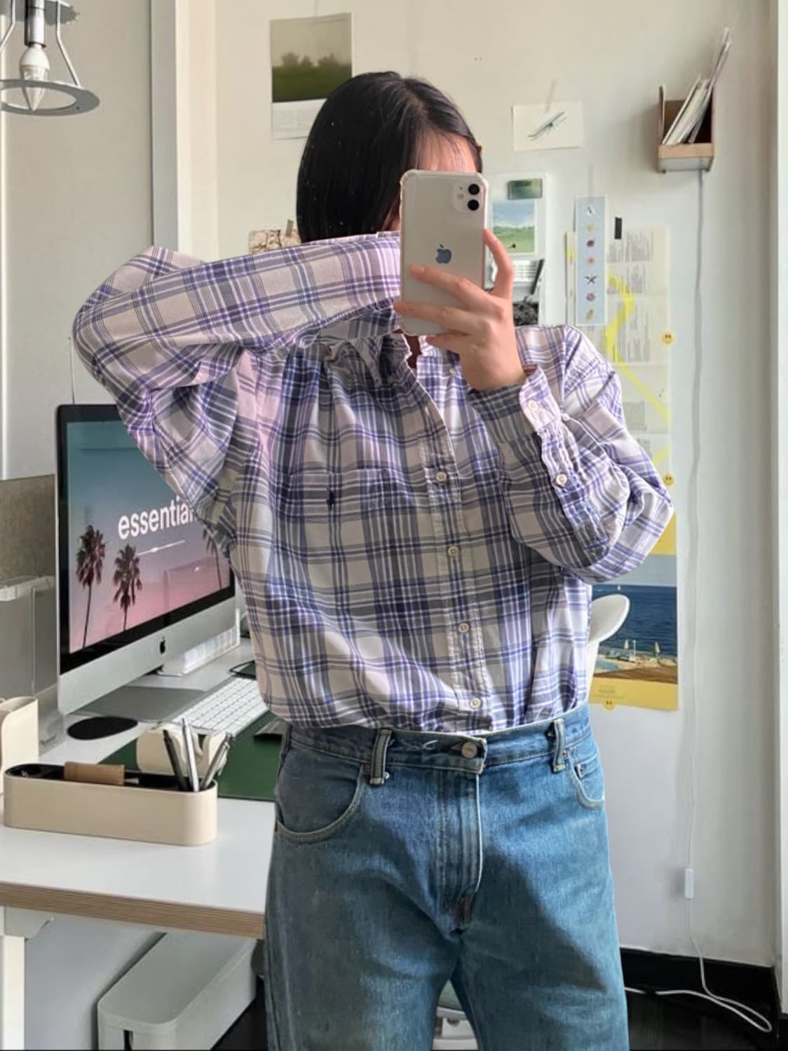 폴로 랄프로렌 체크 셔츠 (Man XL) AB0323 상품이미지1