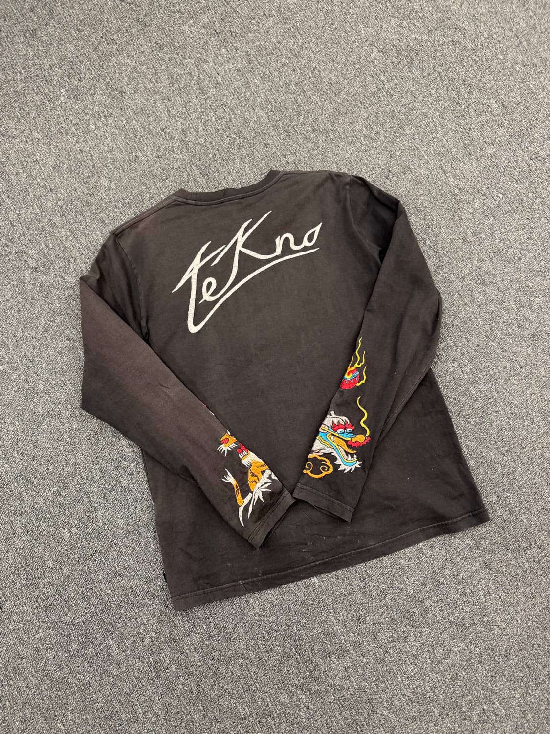 S)디젤 빈티지 양팔 자수 포인트 롱슬리브 상품이미지5