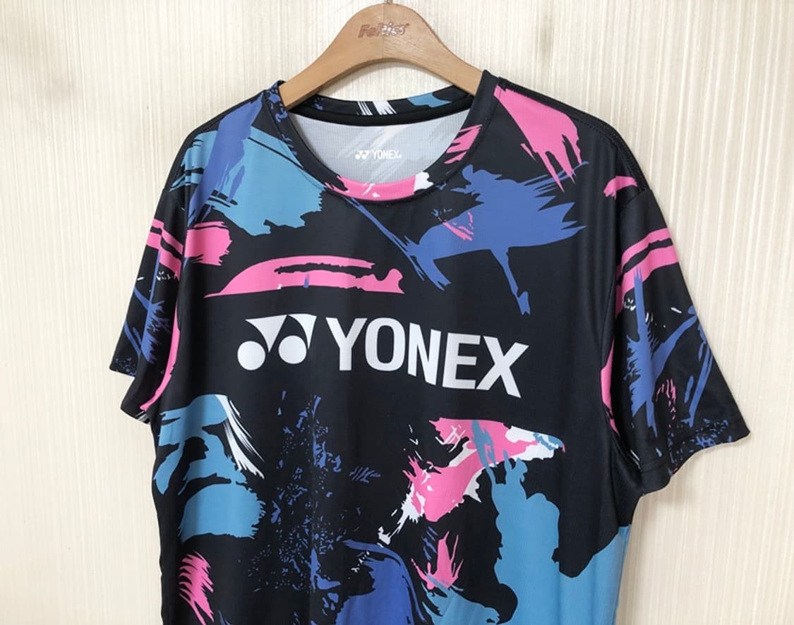 요넥스(YONEX) 배드민턴 선수지급/실착 트레이닝셔츠 4XL 상품이미지6