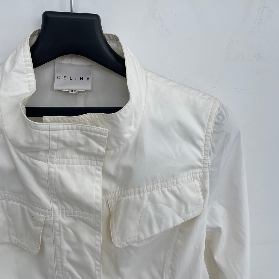 00s 올드 셀린느 화이트 자켓 상품이미지4