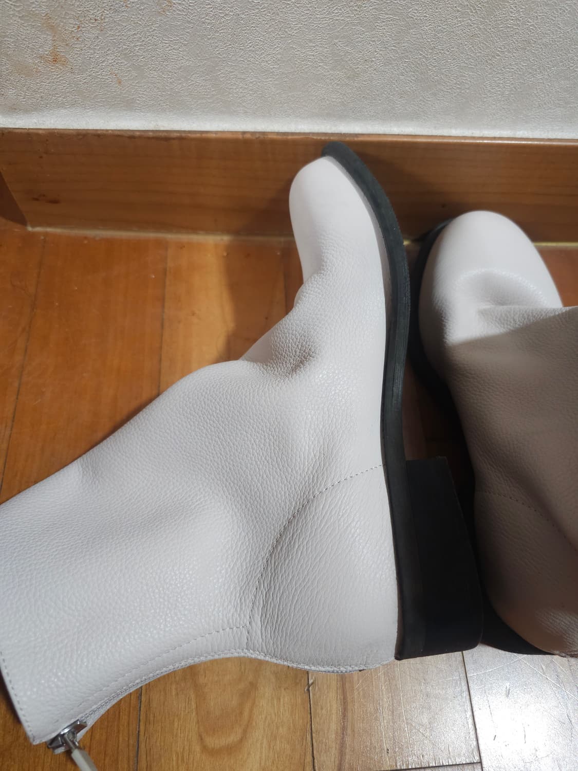 블루코마티 시마 앵클부츠 크림색상 여성 부츠 상품이미지7