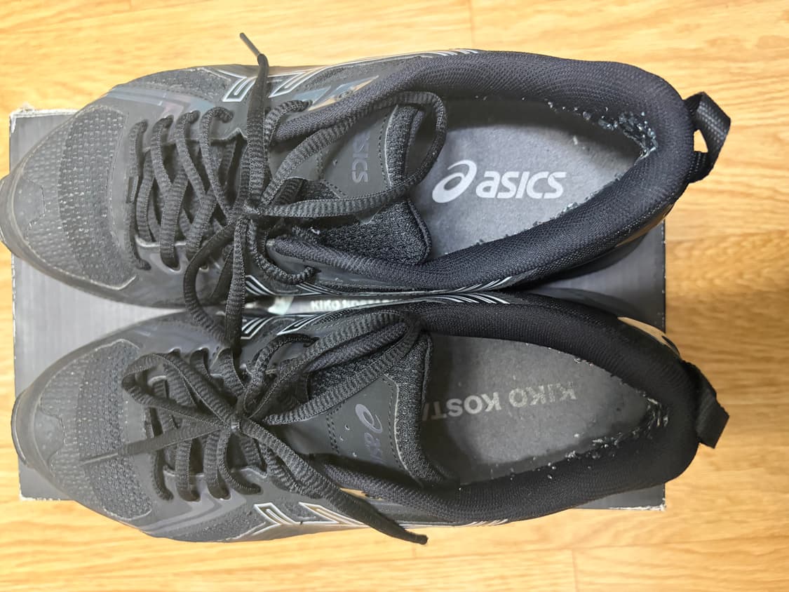 아식스 키코 젤버즈1 블랙 7.5(255) 판매합니다 상품이미지3