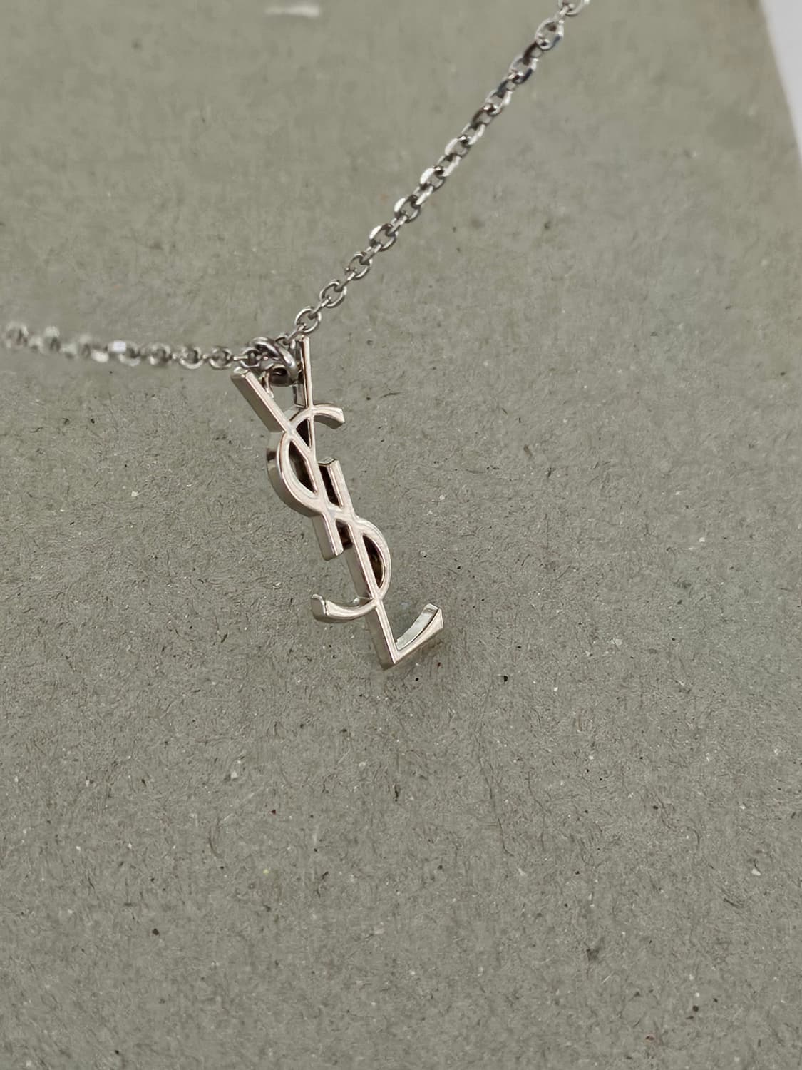 ysl 빈티지 정품 업사이클링 목걸이 남자목걸이 여자목걸이 상품이미지4