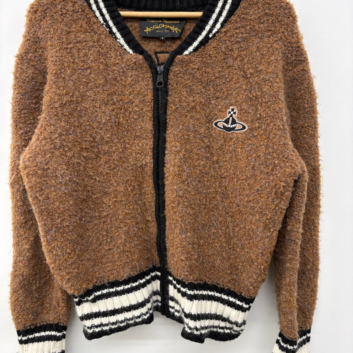 비비안웨스트우드 브라운 니트 가디건 여성 S 상품이미지2