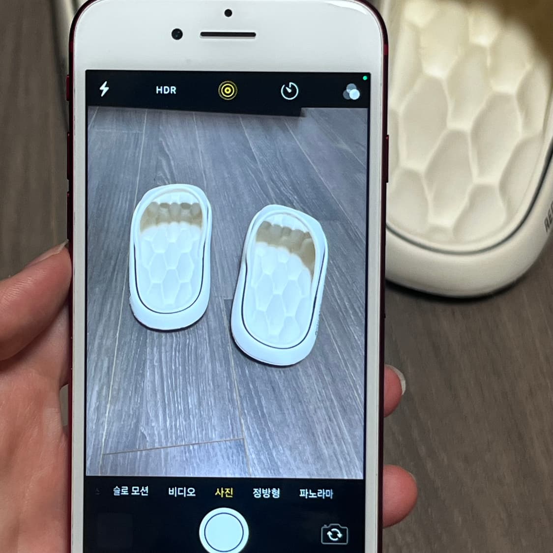 순정 아이폰7 레드 128기가 배터리85 판매 교환 상품이미지4