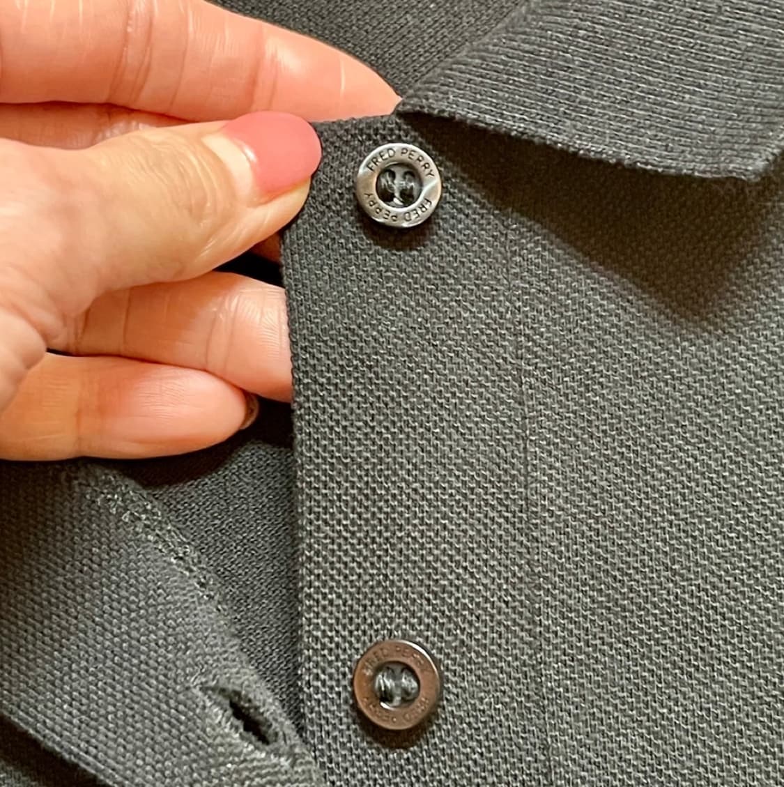 프레드 페리 Fred perry 여성 폴로 셔츠 블랙 M사이즈 상품이미지5