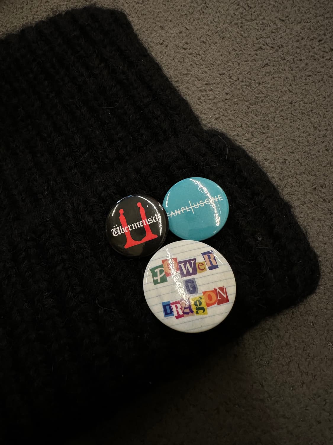 지드래곤 니트 캡 미시착 처분  상품이미지3