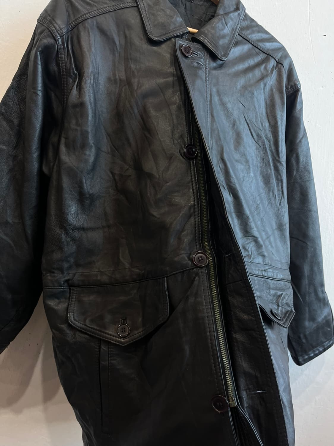 빈티지 양가죽 카코트 상품이미지3