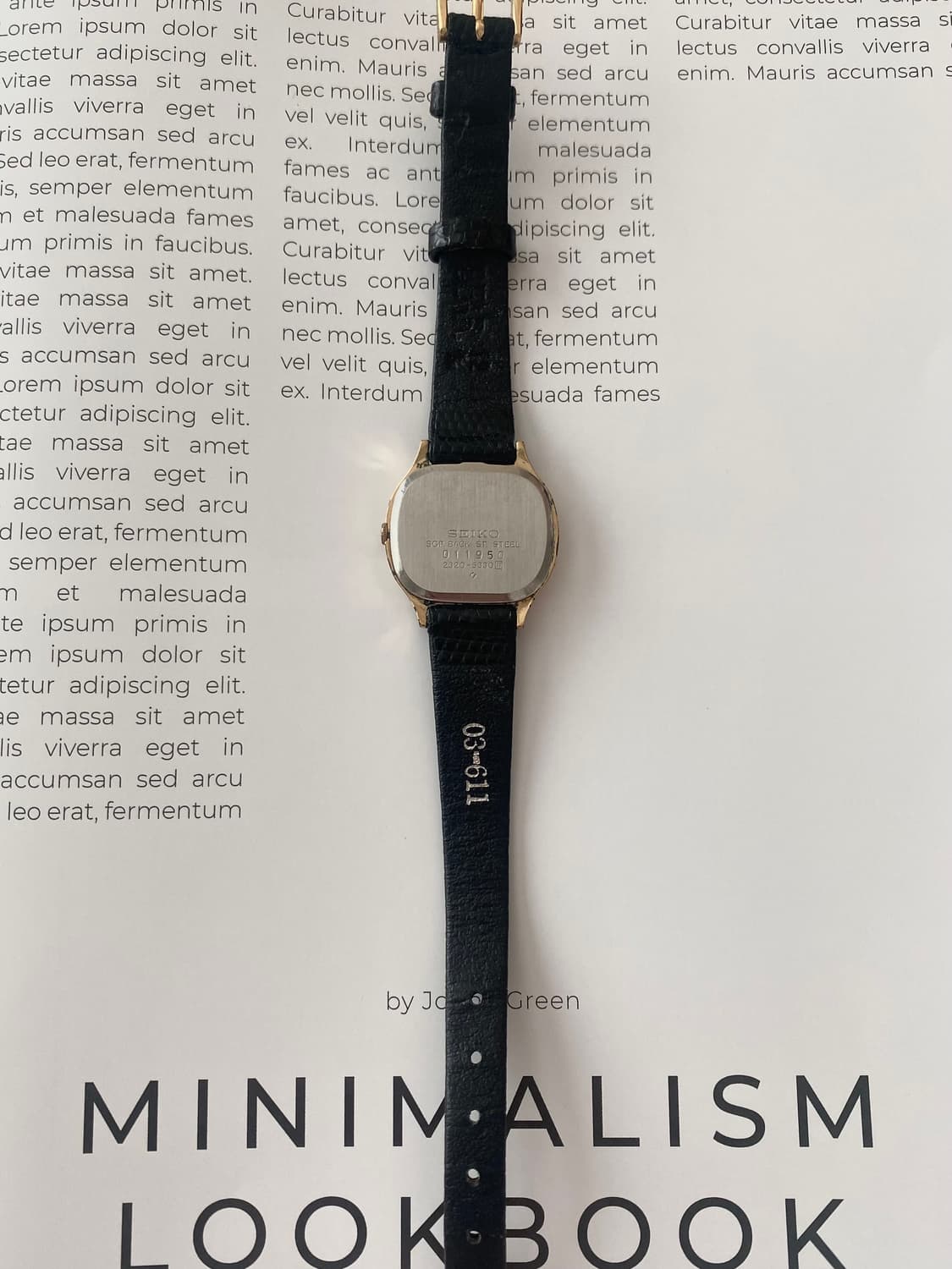 Seiko 세이코 쿼츠 클래식 로만 골드 상품이미지4