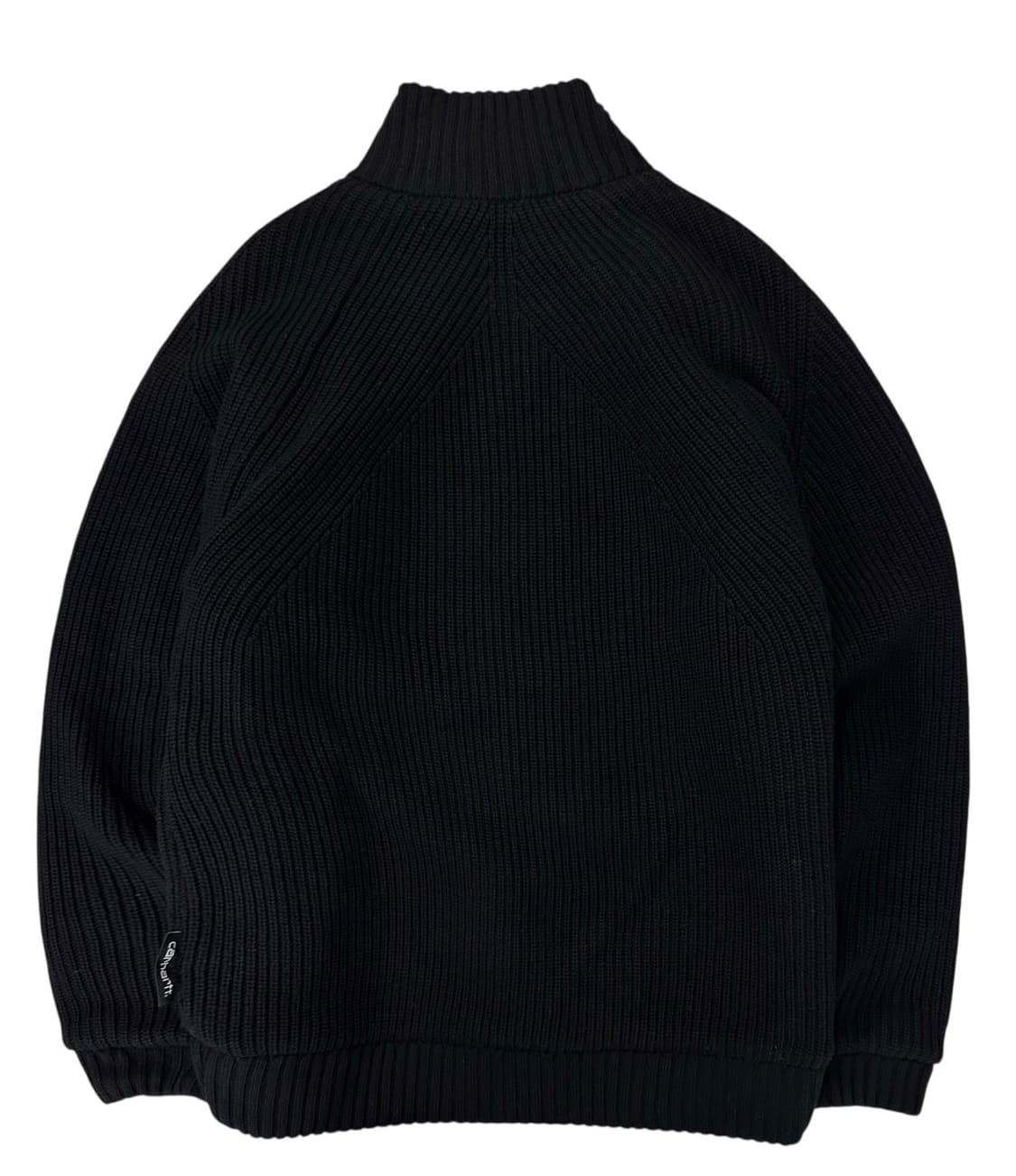 칼하트 WIP 반레이 스웨트 니트 자켓 블랙 (XL) 상품이미지7