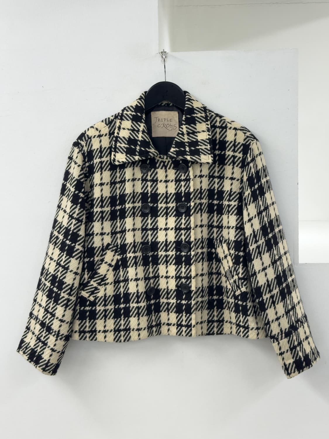 체크 자켓 상품이미지2