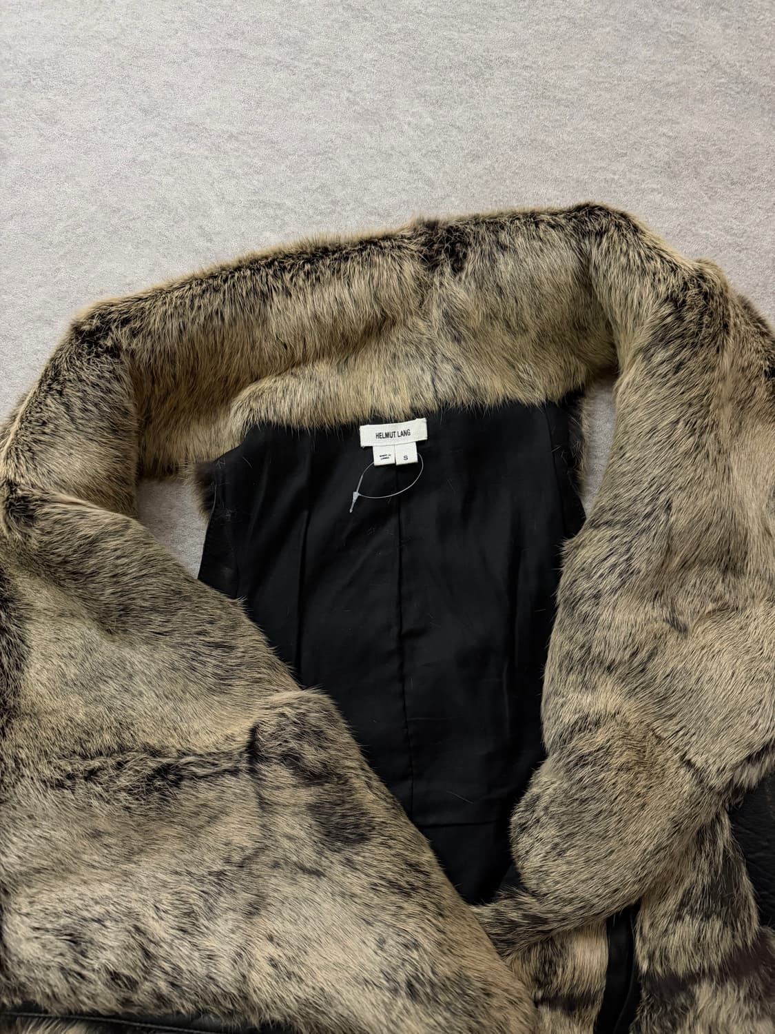 헬무트랭 래빗퍼 레더베스트 상품이미지6