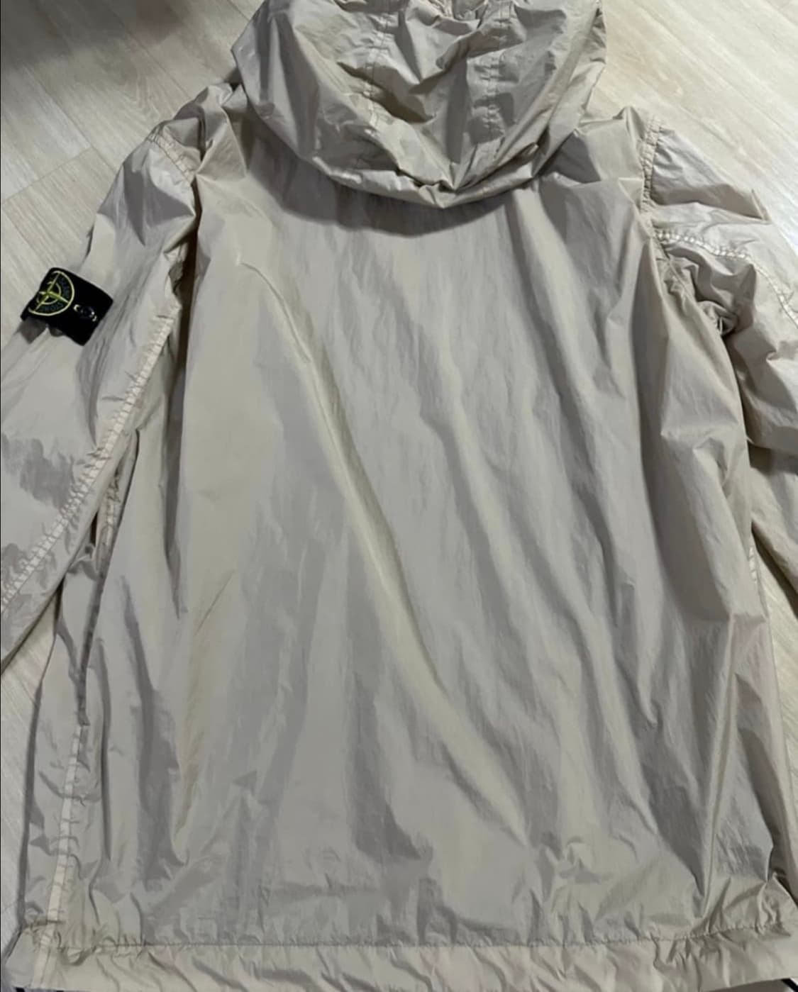 스톤아일랜드 크링클랩스 나일론 가먼트 다이드 후드 자켓 바람막이 L 상품이미지4