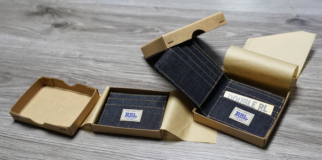 RRL 더블알엘 데님 카드홀더 & 빌포드 월렛 상품이미지1