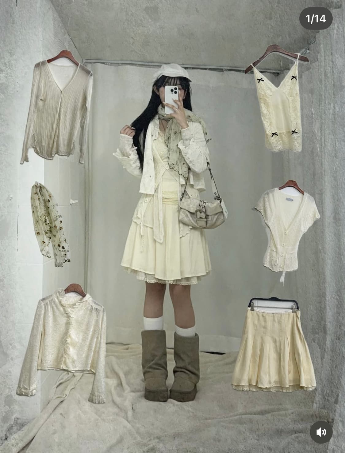 화이트 레이스 페어리 코디세트  상품이미지1